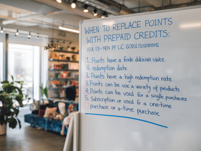 When to replace points with prepaid credits: a decision test for subscription and one‑time purchase businesses